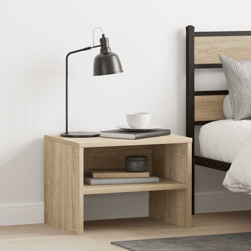 Bedside Cabinet 40X30X30 Cm Engineered Wood