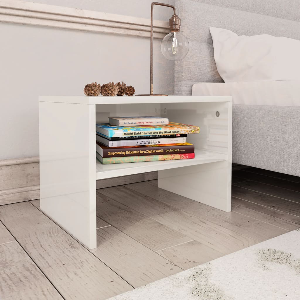 Bedside Cabinet 40X30X30 Cm Engineered Wood