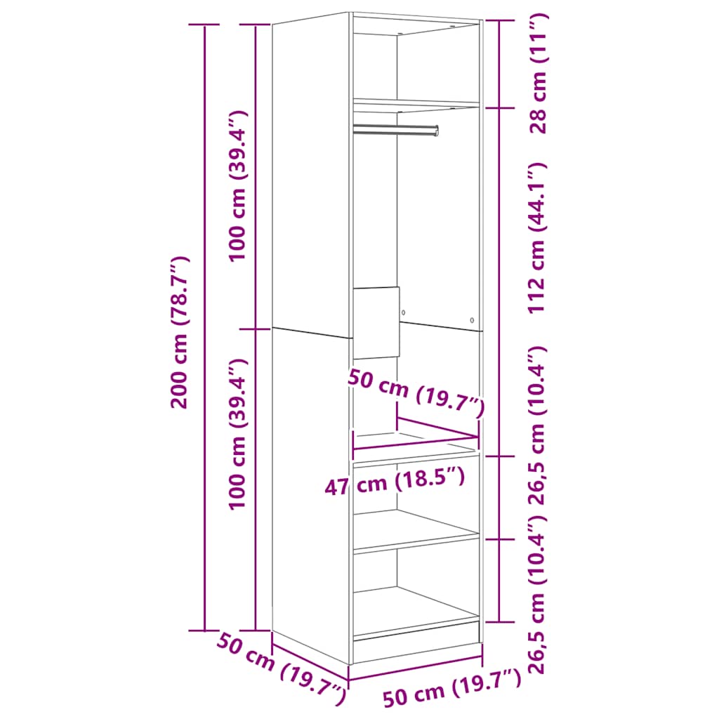 Wardrobe Engineered Wood