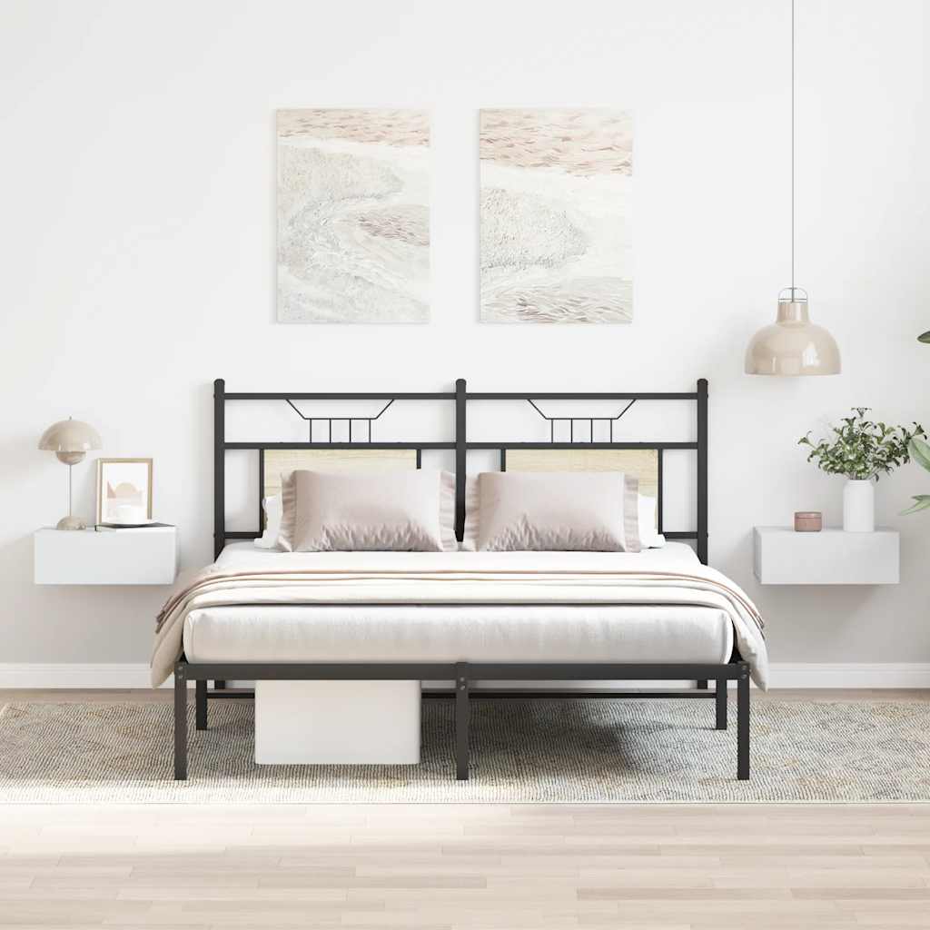 Floating Nightstands 2 Pcs 40X30X15Cm Engineered Wood