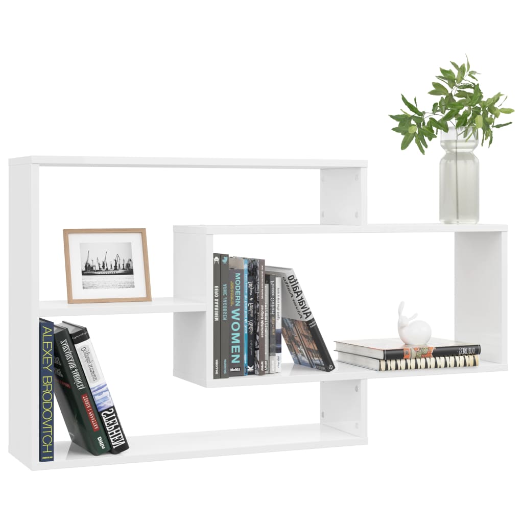 Wall Shelf 104X20X58.5 Cm Engineered Wood