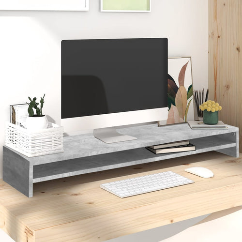 Monitor Stand 100X24X13 Cm Engineered Wood