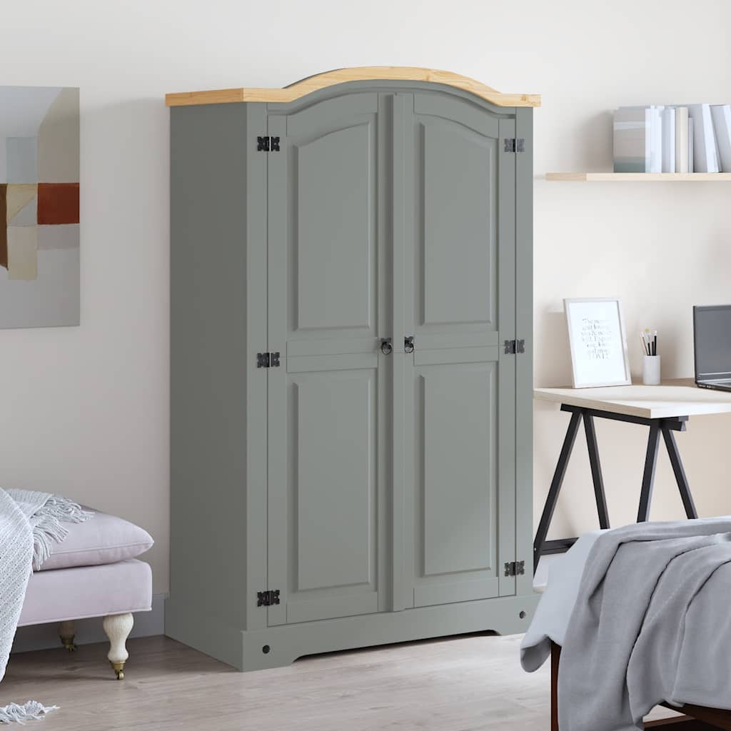 Wardrobe Mexican Pine Corona Range 2 Doors