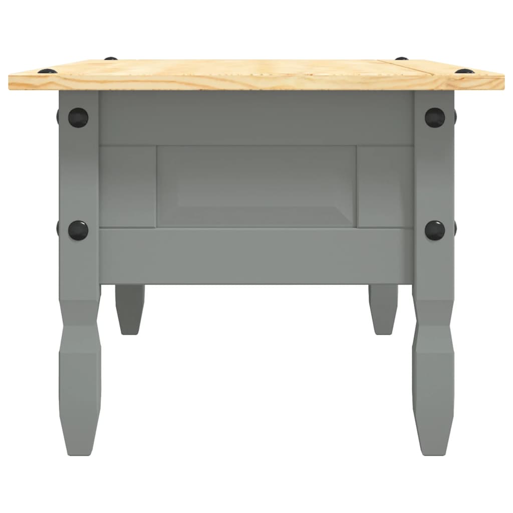 Coffee Table Mexican Pine Corona Range 100X55X44 Cm white brown grey 100 cm