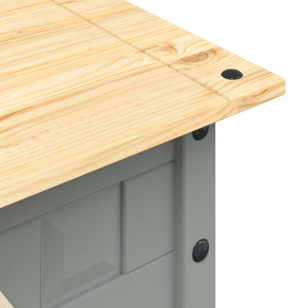 Coffee Table Mexican Pine Corona Range 100X55X44 Cm white brown grey 100 cm