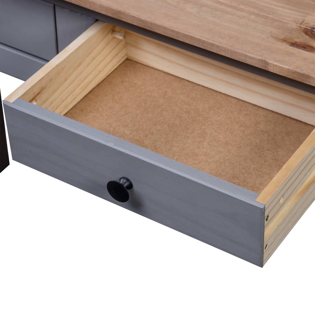 Console Table 110X40X72 Cm Solid Pine Wood Panama Range