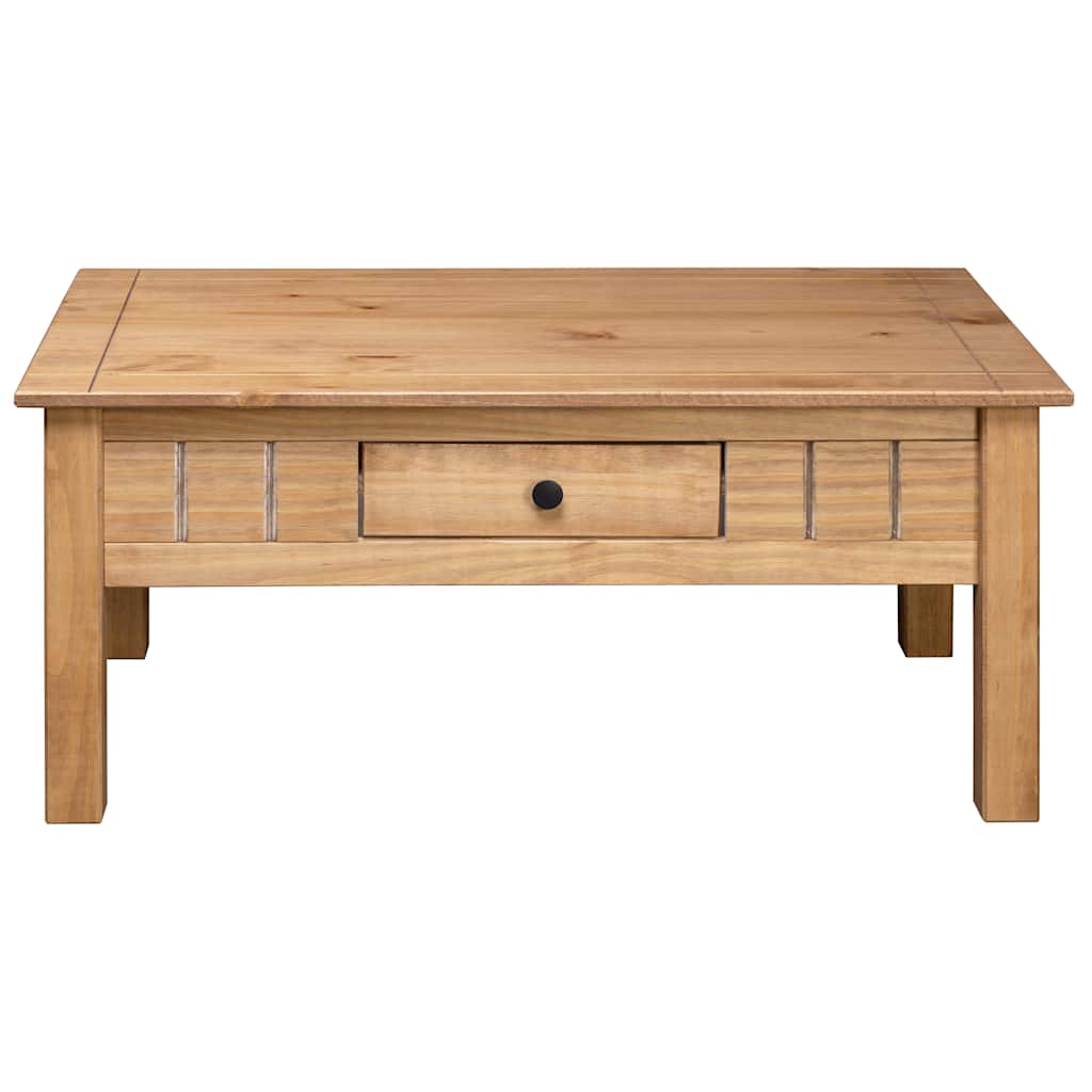 Coffee Table 100X60X43.5 Cm Solid Pine Wood Panama Range