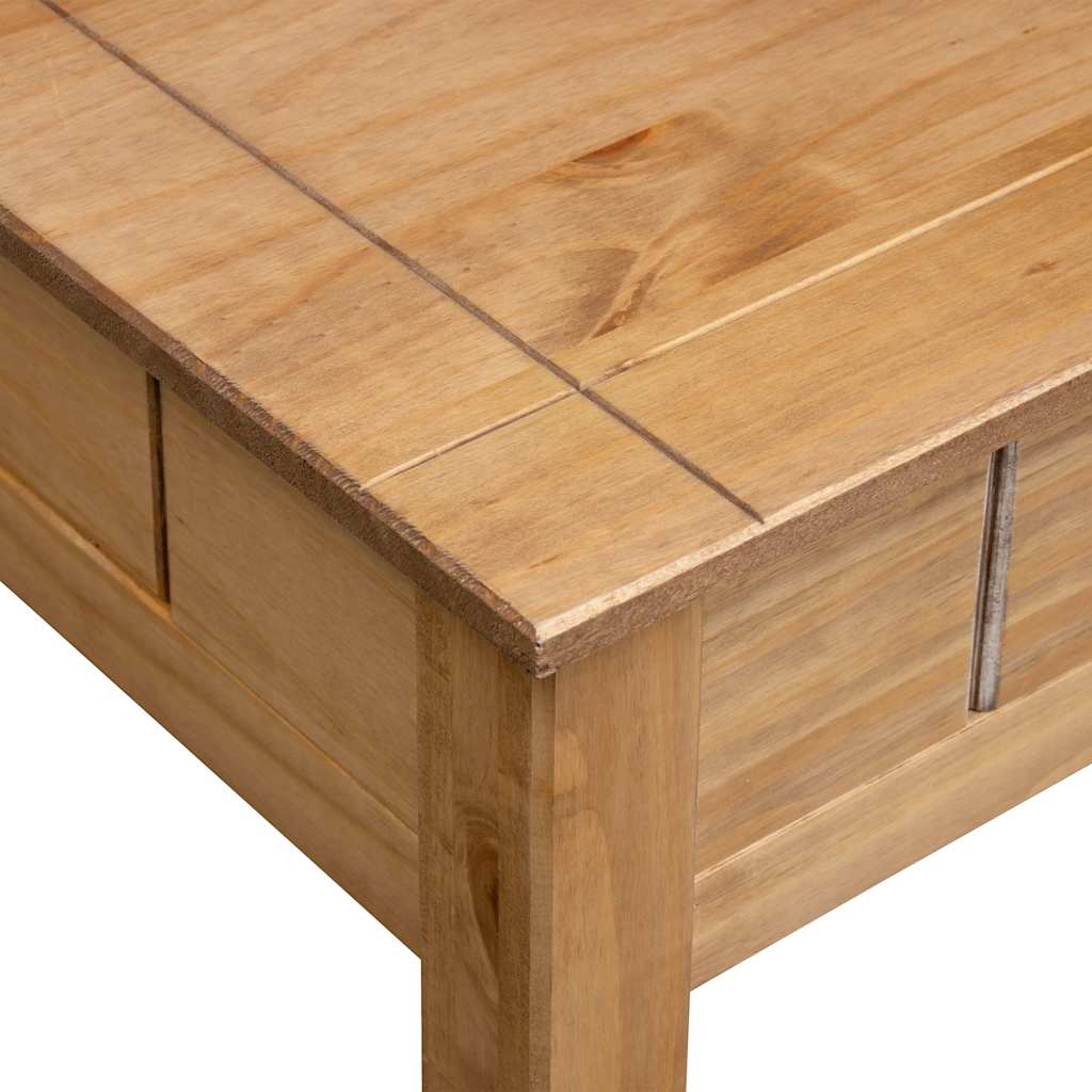 Coffee Table 100X60X43.5 Cm Solid Pine Wood Panama Range