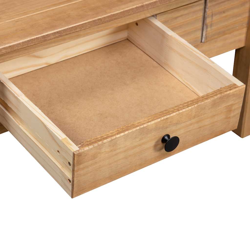 Coffee Table 100X60X43.5 Cm Solid Pine Wood Panama Range