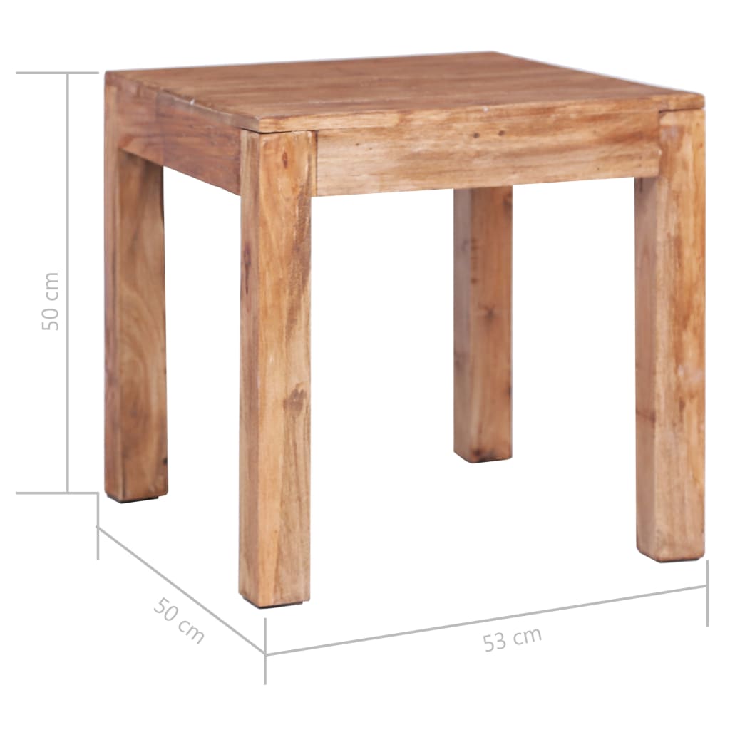 Coffee Table Solid Mahogany Wood