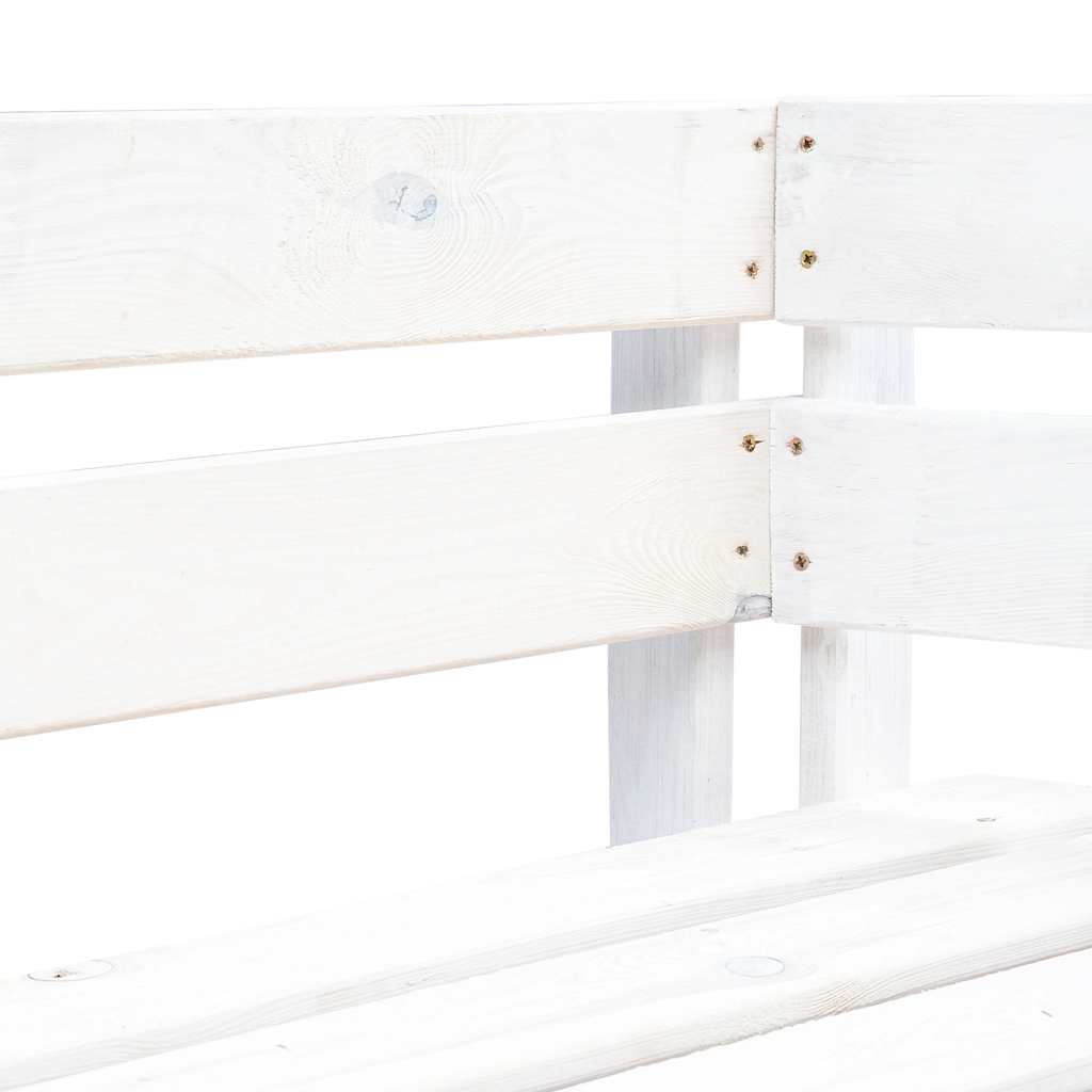 Outdoor Bench Garden Pallet Corner Honey Wood Patio Lounge Seating Furniture LED