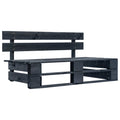 Garden Pallet Bench Wood