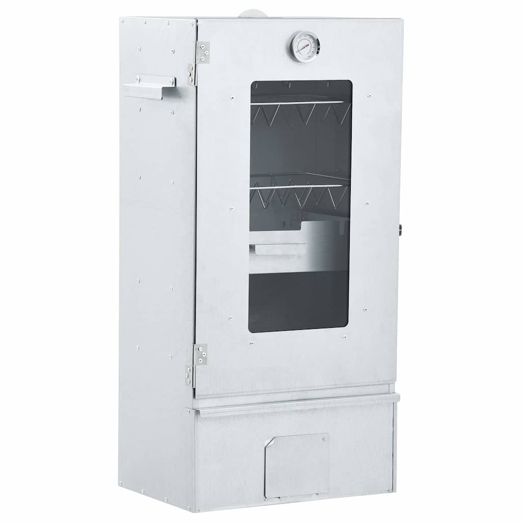 Bbq Oven Smoker With Table Galvanised Steel
