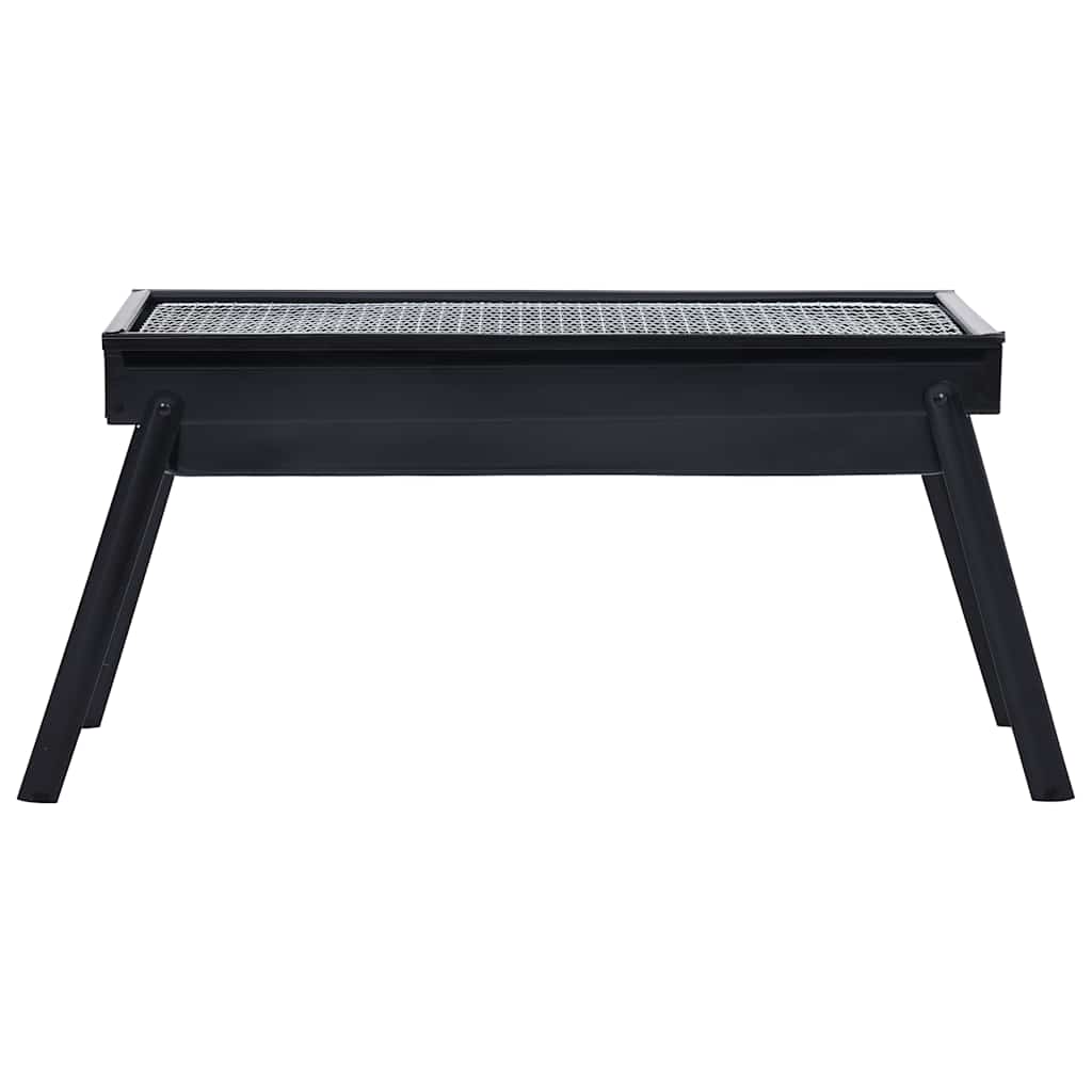 Outdoor Grills Folding Charcoal BBQ Grill Portable Camping Tabletop Barbecue Bla