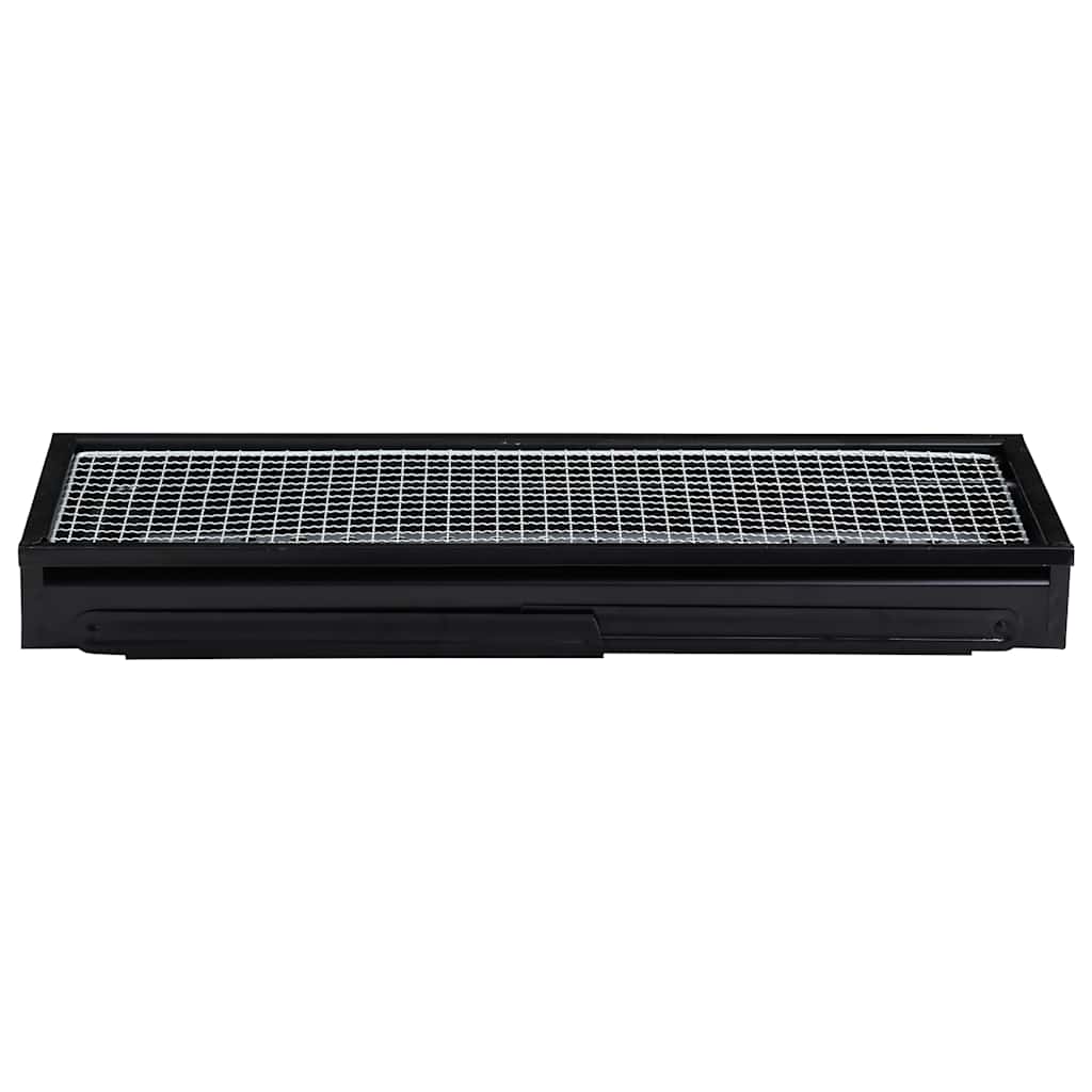 Outdoor Grills Folding Charcoal BBQ Grill Portable Camping Tabletop Barbecue Bla
