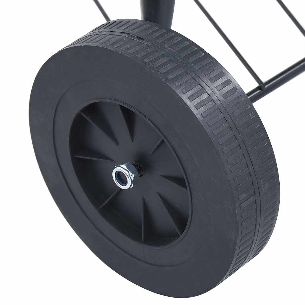 Portable Xxl Charcoal Kettle Bbq Grill With Wheels 44 Cm