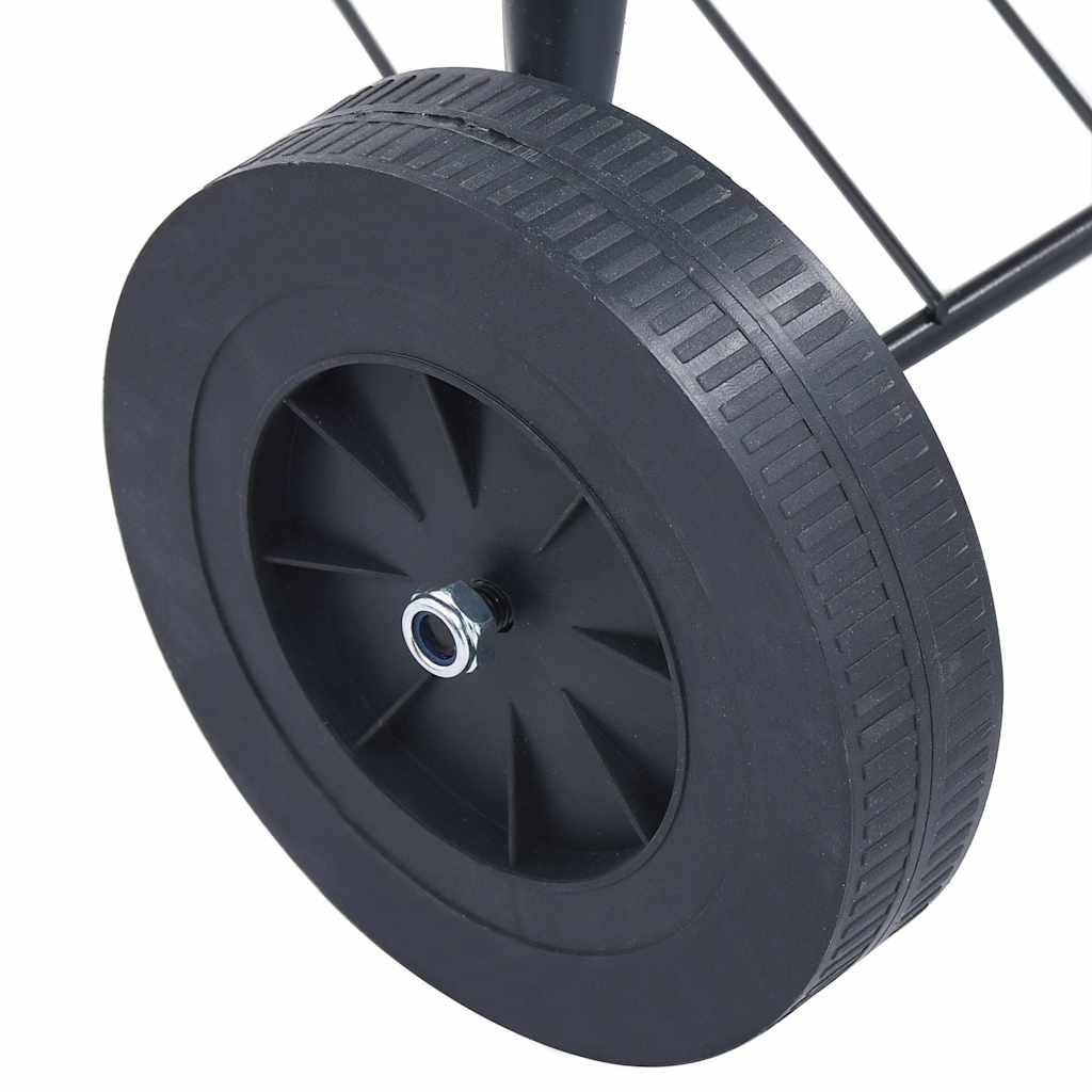 Outdoor Grills XXL Charcoal Kettle BBQ Grill Portable Barbecue Wheels Lid LED