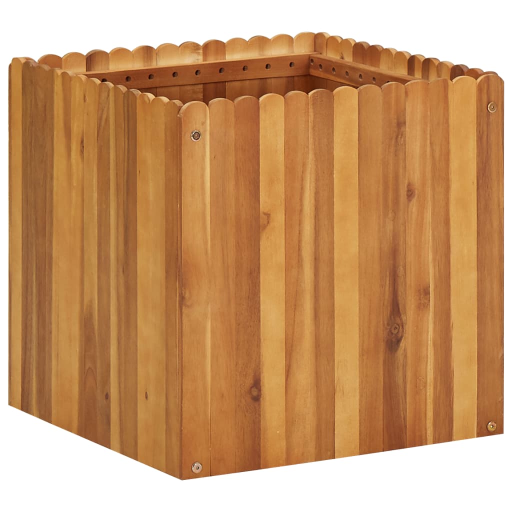 Garden Raised Bed Solid Acacia Wood