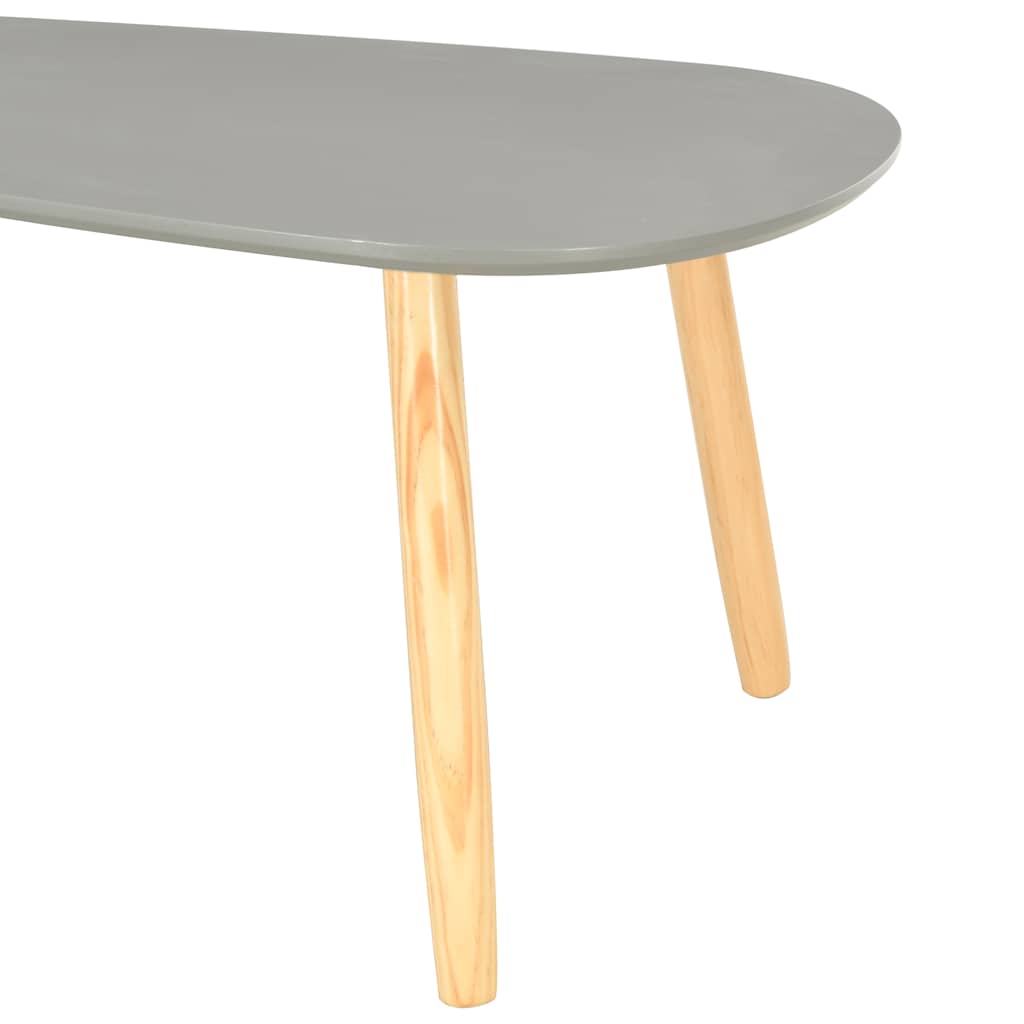 Coffee Tables 2 Pcs Solid Pinewood