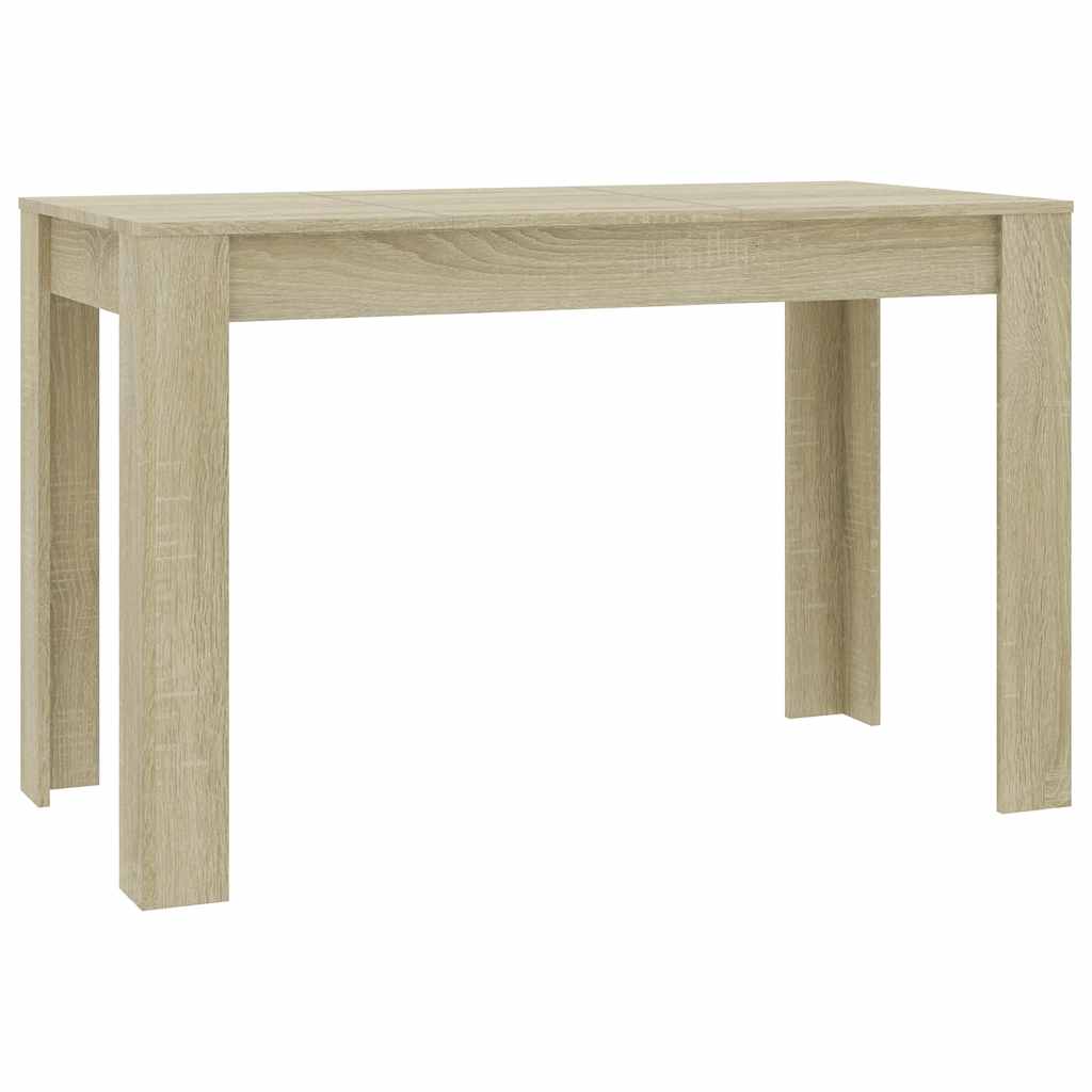 Dining Table 120X60X76 Cm Engineered Wood