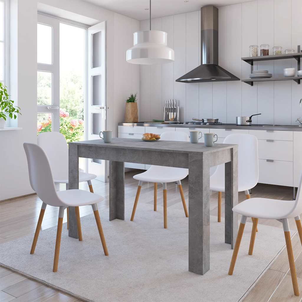 Dining Table 120X60X76 Cm Engineered Wood
