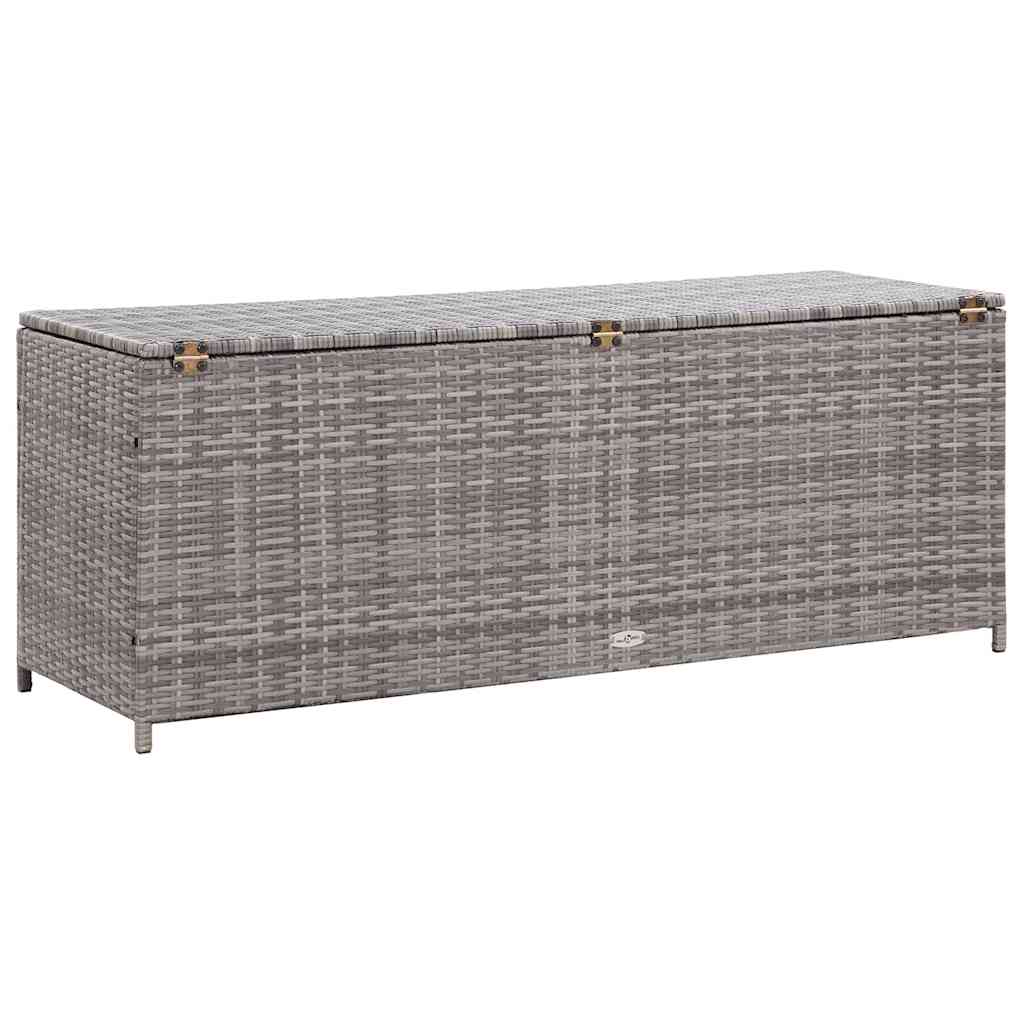 Garden Storage Box 150X50X60 Cm Poly Rattan
