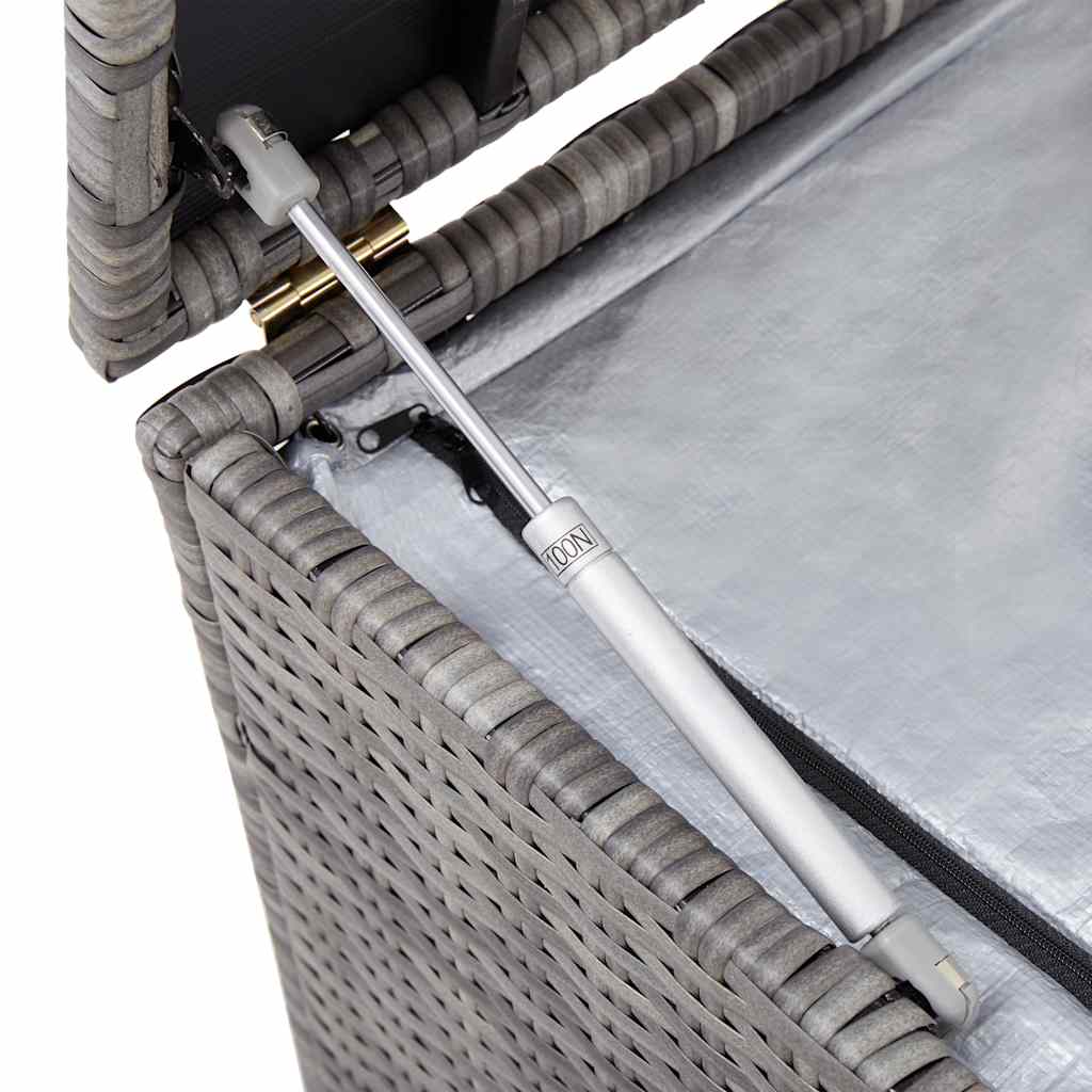 Garden Storage Box 150X50X60 Cm Poly Rattan