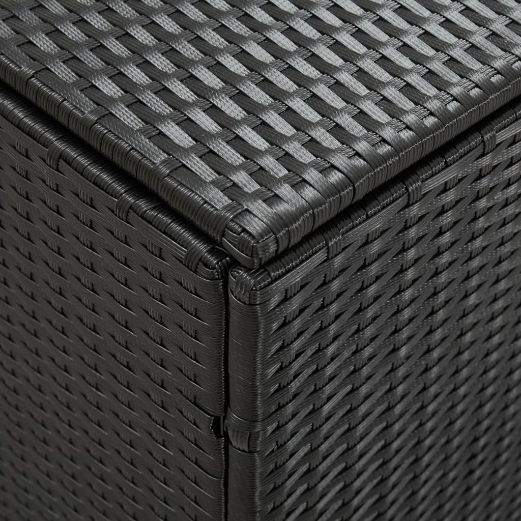 Garden Storage Box Poly Rattan