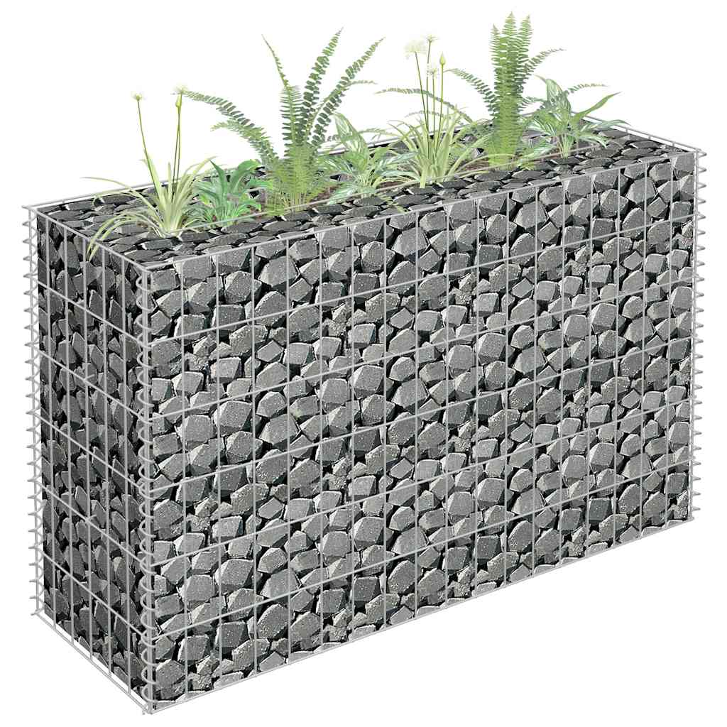 Gabion Raised Bed Galvanised Steel