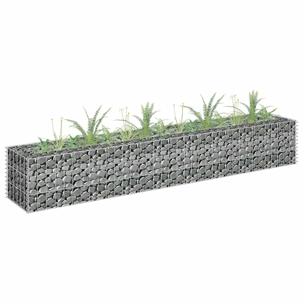 Gabion Raised Bed Galvanised Steel