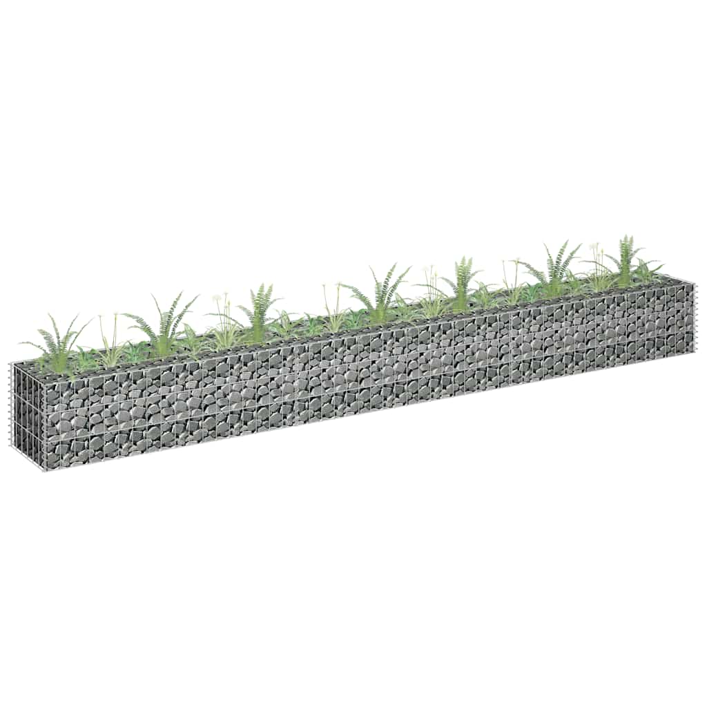 Gabion Raised Bed Galvanised Steel