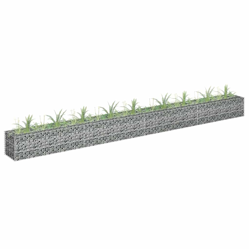 Gabion Raised Bed Galvanised Steel