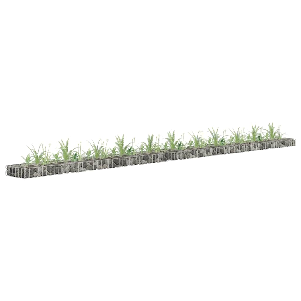 Gabion Raised Bed Galvanised Steel
