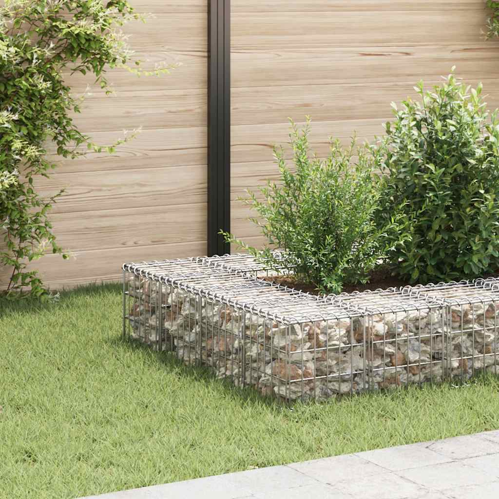 Cube Gabion Raised Bed Steel Wire