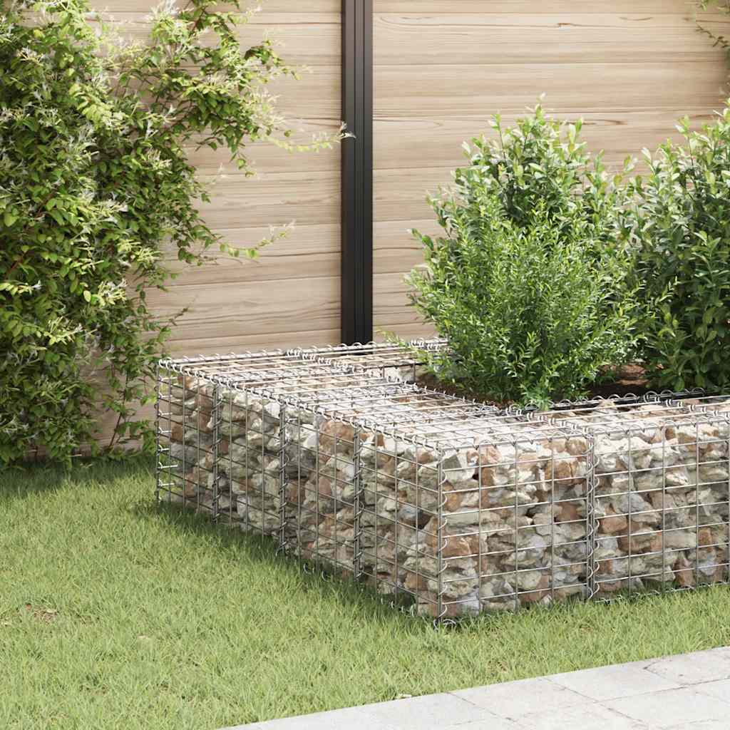 Cube Gabion Raised Bed Steel Wire