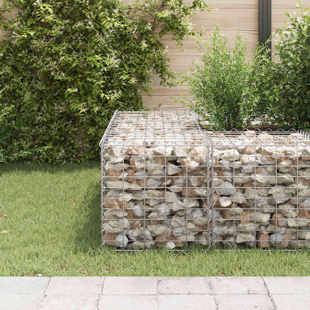 Cube Gabion Raised Bed Steel Wire