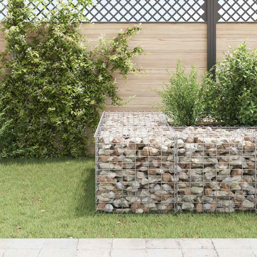 Cube Gabion Raised Bed Steel Wire