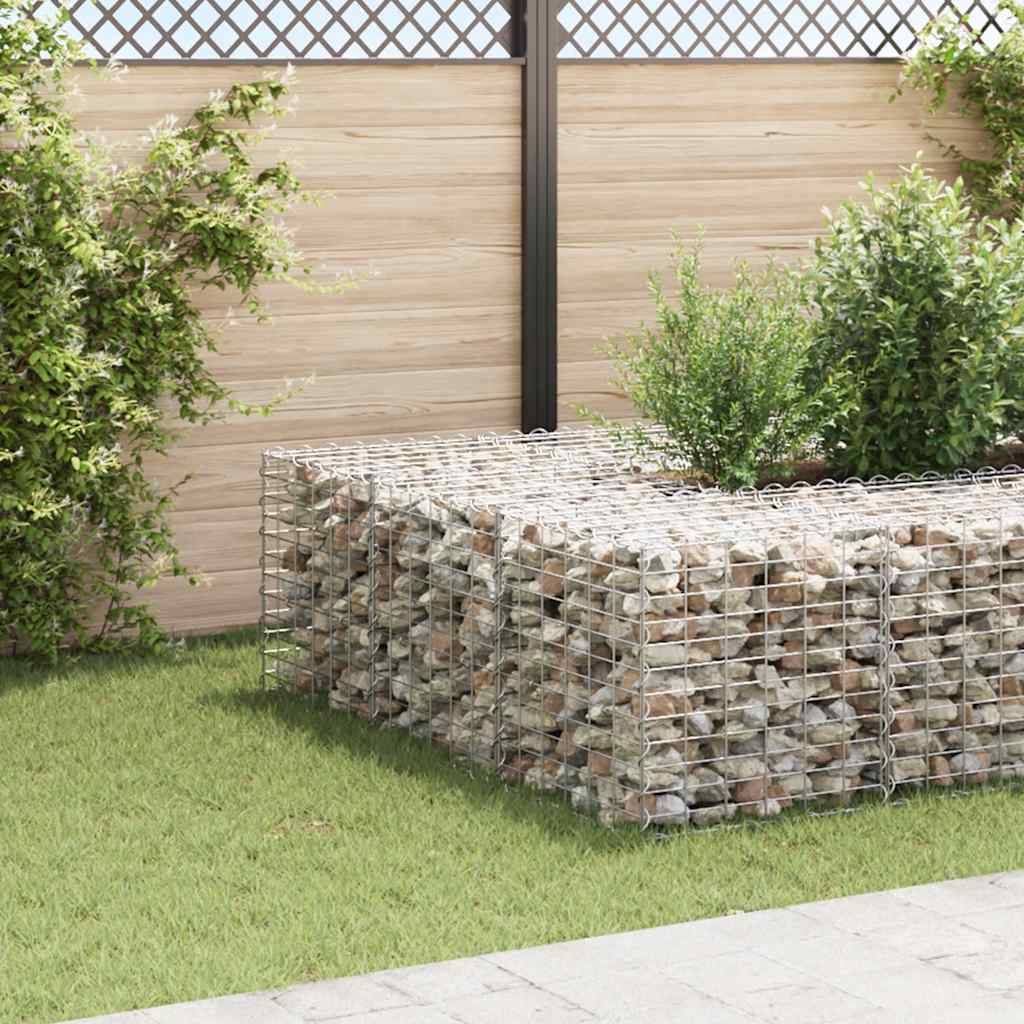 Cube Gabion Raised Bed Steel Wire