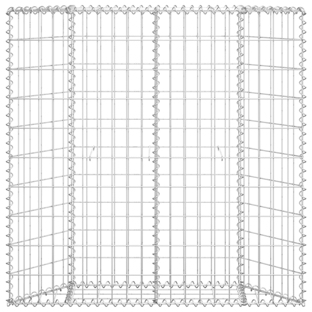 Trapezium Gabion Raised Bed Galvanised Steel