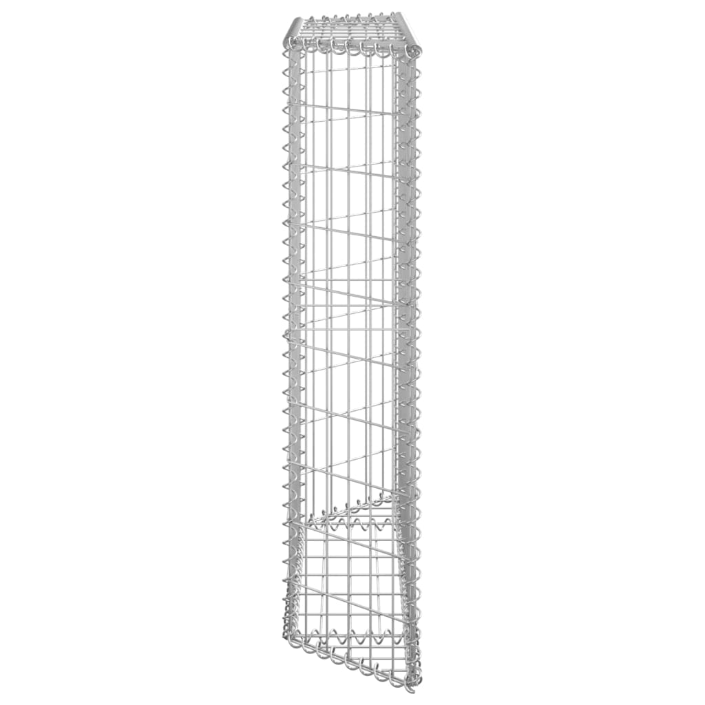 Trapezium Gabion Raised Bed Galvanised Steel
