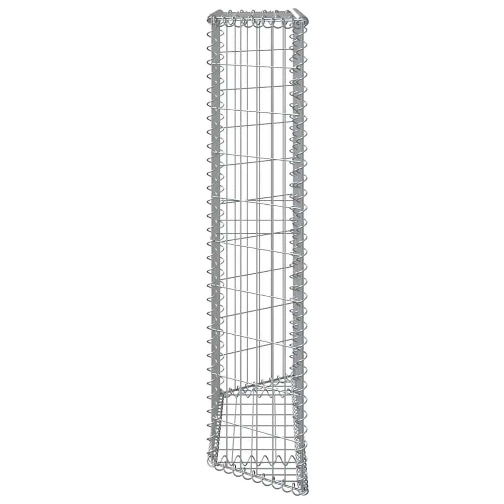 Trapezium Gabion Raised Bed Galvanised Steel