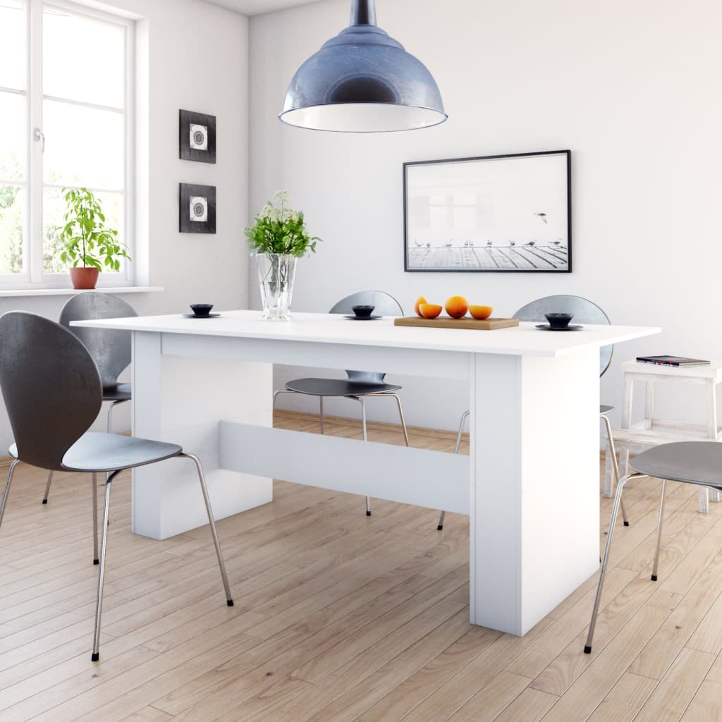 Dining Table 180X90X76 Cm Engineered Wood