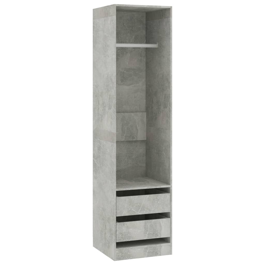 Wardrobe With Drawers Engineered Wood