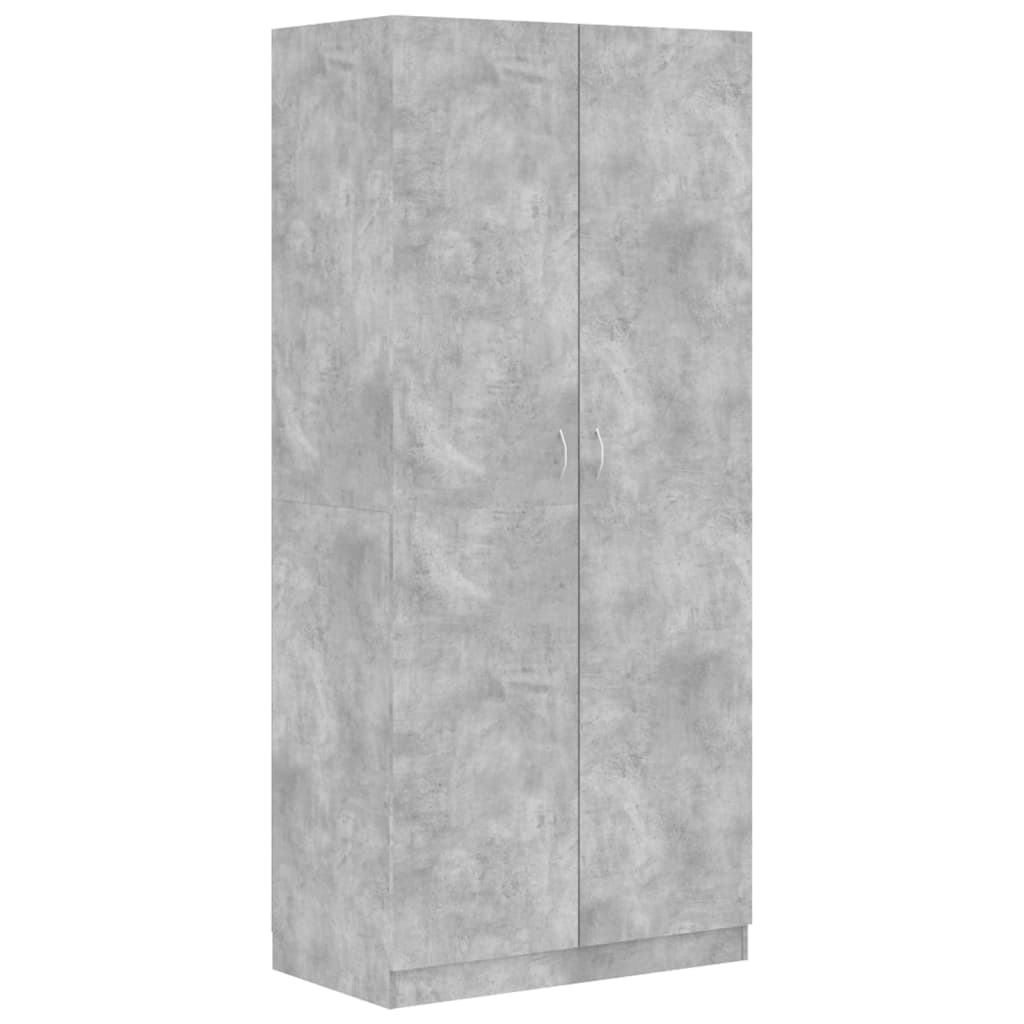 Wardrobe 90X52X200 Cm Engineered Wood