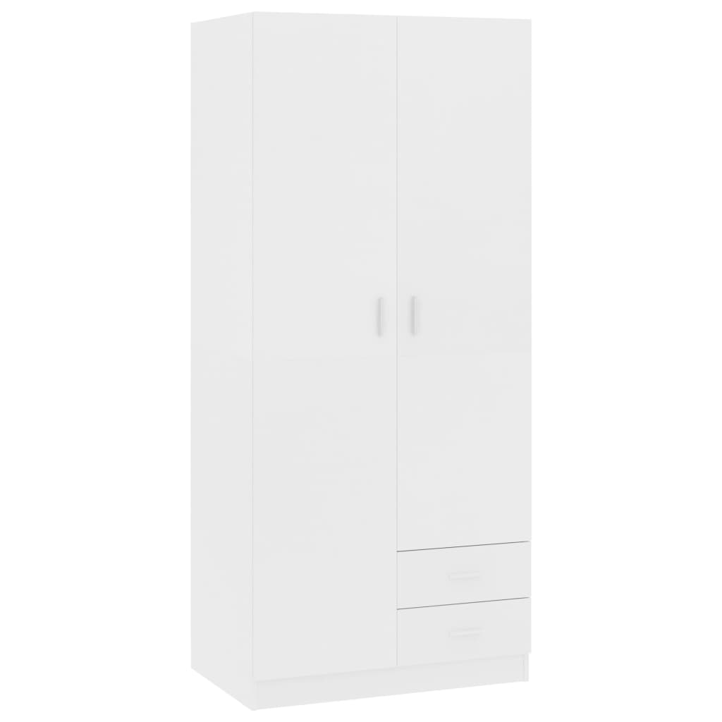 Wardrobe 80X52X180 Cm Engineered Wood