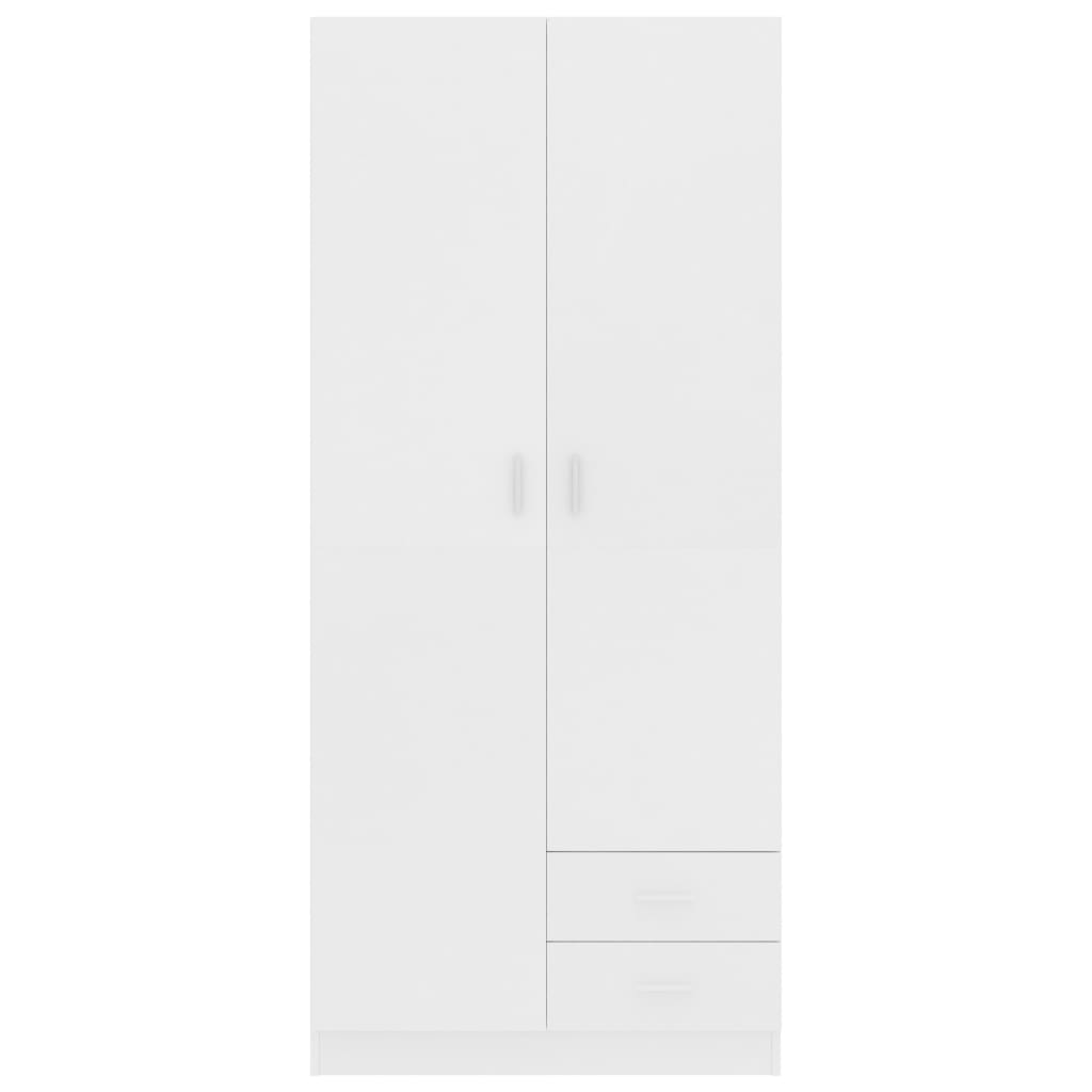 Wardrobe 80X52X180 Cm Engineered Wood