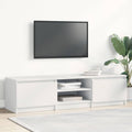 Entertainment Centres & Tv Stands Cabinet 140X40X36 Cm Engineered Wood Brown Oak