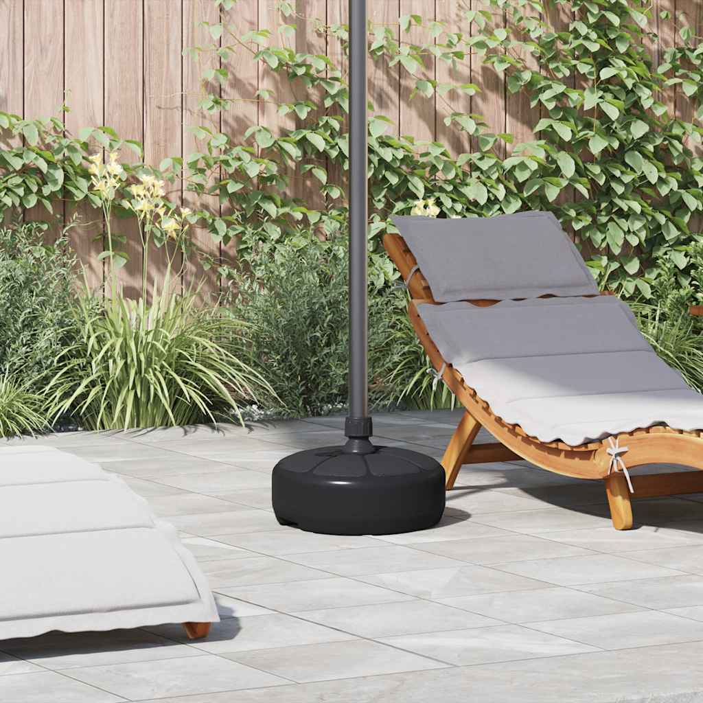 Umbrella Base Sand/Water Filled 15 L Black