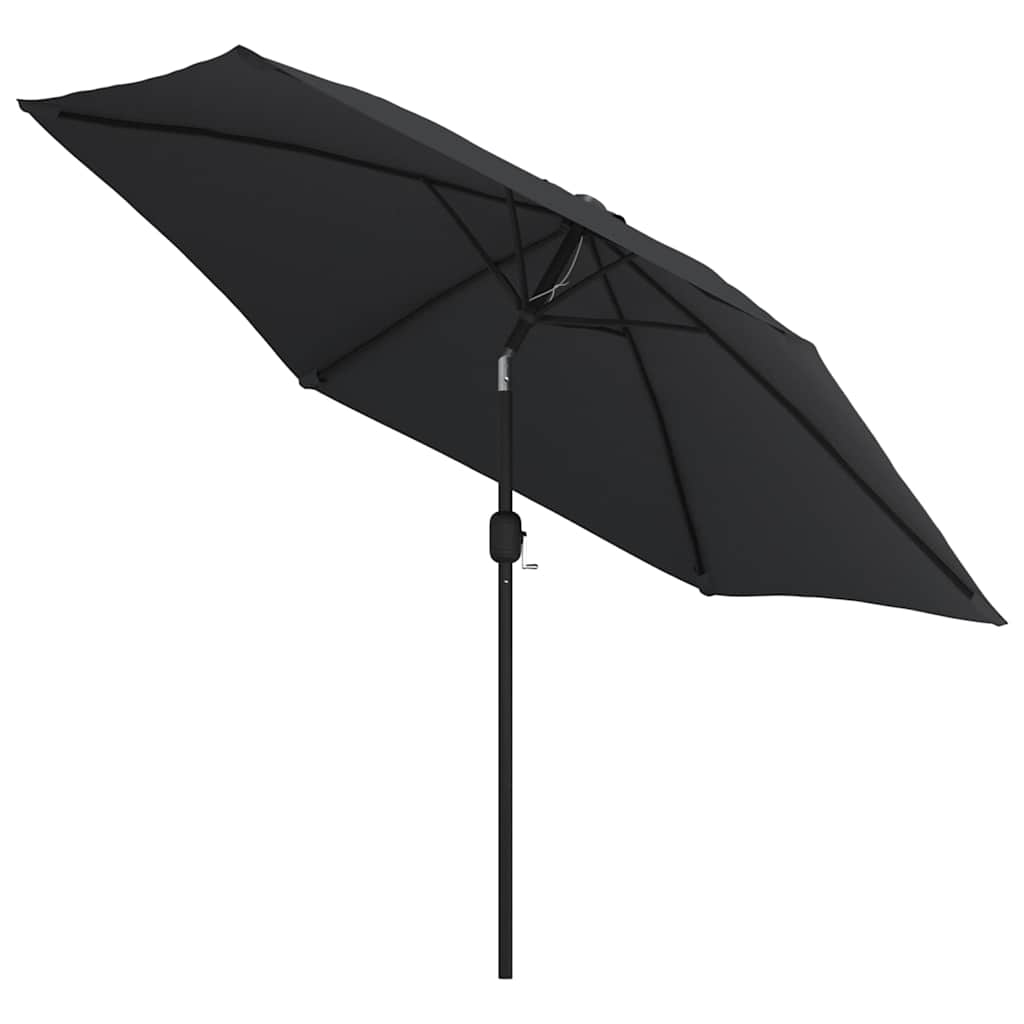 Garden Parasol Terracotta 3m Patio Umbrella Crank Tilt Outdoor Shade azure black
