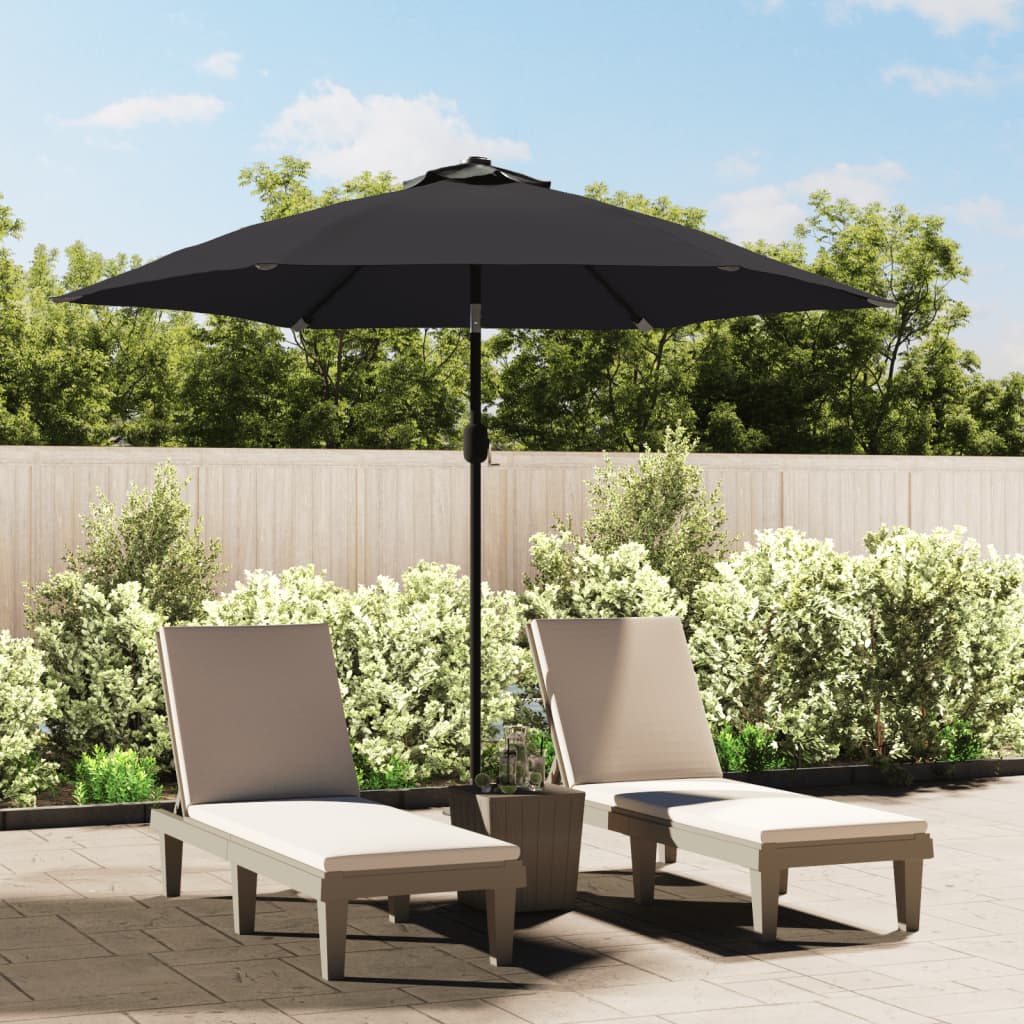 Garden Parasol With Metal Pole 300 Cm
